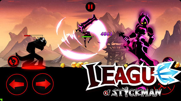 Captura de pantalla 1 de League of Stickman