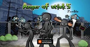Anger of Stick 5: Zombie MOD APK v1.1.8 (Dinero Ilimitado)