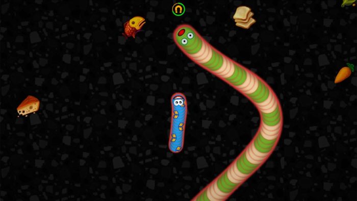 Worms Zone.io MOD APK Imagen 5
